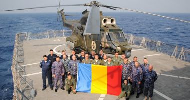 Stire din Eveniment : Prima navă militară a României, escală în Portul Alexandria