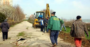 A început reabilitarea promenadei din Faleză Nord. Ce vrea să facă Primăria Constanța - 3