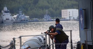 "Regele Ferdinand", în căutarea submarinelor,  la Mavi Balina 18 - 5