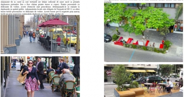 Bulevardul Tomis, o reabilitare eșuată? Trotuare cu terase și mașini, treceri de pietoni desființate. "Tomisul trebuia să fie pietonal" - 17