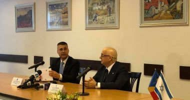 Zi istorică pentru RAJA Constanța. Ambasadorul israelian David Saranga, în vizită la compania de apă - 2