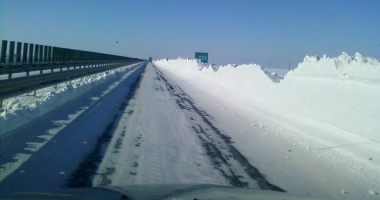 Stire din Eveniment : AUTOSTRADA A2, închisă parțial! Iată ce alte drumuri din județ sunt impracticabile