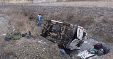 Grav accident rutier cu un microbuz plin cu constănțeni - 2