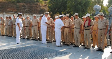 Corveta "Contraamiral Horia Macellariu" a revenit, ieri, acasă - 6