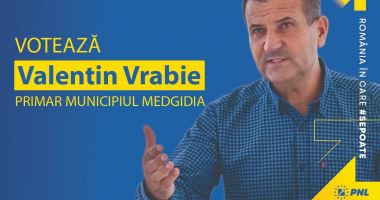Stire din Politică-Administrație : Edilul Valentin Vrabie: „Împreună continuăm dezvoltarea Medgidiei!”