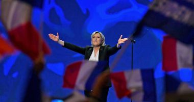 Europarlamentare2024/Extrema dreaptă a Marinei Le Pen obţine mai mult decât dublu faţă de partidul lui Macron