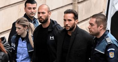 Stire din Actualitate : Frații Tate, puși sub acuzare în UK. Au fost formulate 21 de acuzații împotriva lor