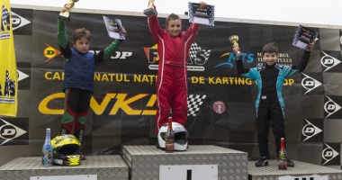 Frații Onoaie au încheiat pe podium Campionatul Național de karting - 2