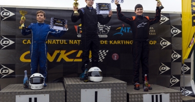 Stire din Sport : Frații Onoaie au încheiat pe podium Campionatul Național de karting