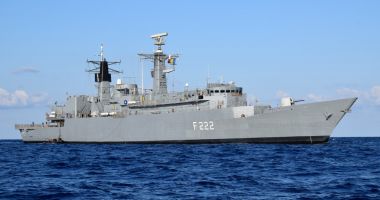 Fregata „Regina Maria” se întoarce din misiunea din Marea Mediterană