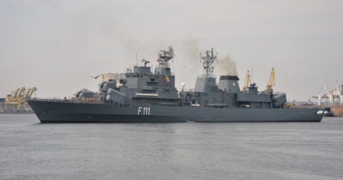 Stire din Eveniment : Fregata Mărășești, în misiune pe apele teritoriale ale Ucrainei