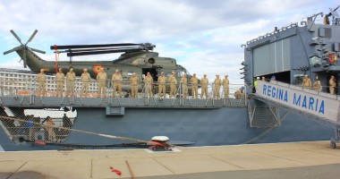 Fregata "Regina Maria" a plecat în misiune, sub comanda NATO - 2