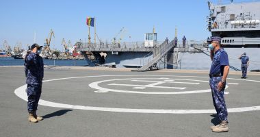 GALERIE FOTO. Fregata „Regina Maria” s-a întors acasă acasă, după misiunea NATO din Marea Neagră - 5
