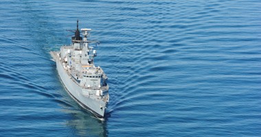 Fregata "Regele Ferdinand", misiune de escortă - 9