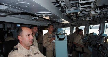 Fregata "Regele Ferdinand", în strâmtoarea Bosfor - 5