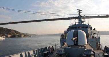 Fregata "Regele Ferdinand", în strâmtoarea Bosfor - 7