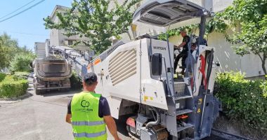 GALERIE FOTO / Lucrările de reabilitare a carosabilului se extind în zona Dacia - 5