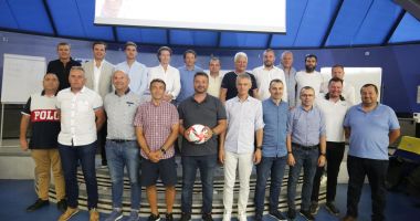 Stire din Sport : FRF a găzduit a patra sesiune din programul Football Academies