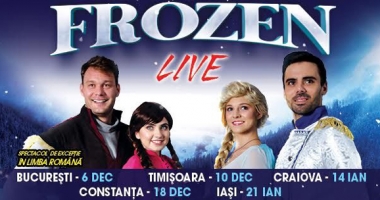 Stire din Cultură-Educație : Spectacolul "FROZEN - Regatul înghețat", reprogramat  la Constanța