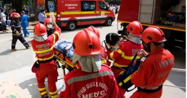 Stire din Eveniment : Incendiu la Spitalul Fundeni. Generator afectat, pacienții salvați la limită