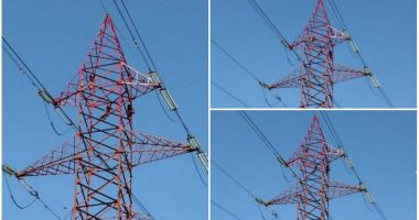 Stire din Eveniment : Se întâmplă în România. Prinși când furau stâlpul de electricitate