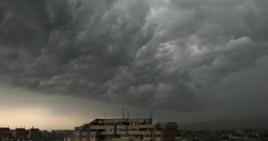 Stire din Social : ANM. COD PORTOCALIU de grindină mare și vânt puternic, în județul Constanța