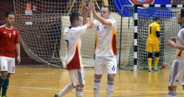 Futsal U21: România, remiză cu Ungaria