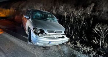 GALERIE FOTO. Accident grav, marţi noapte, în judeţul Constanţa. Două persoane, rănite - 2