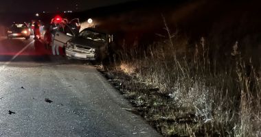 GALERIE FOTO. Accident grav, marţi noapte, în judeţul Constanţa. Două persoane, rănite - 5