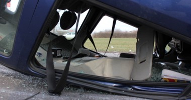 Imagini spectaculoase de la accidentul petrecut la intrare în Constanța (GALERIE FOTO) - 5