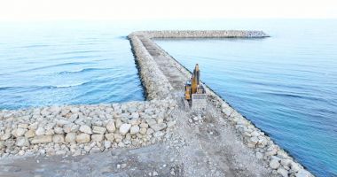 GALERIE FOTO. Lucrări avansate de stopare a eroziunii costiere, la Eforie - 3
