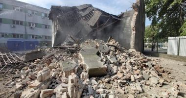 Galerie foto. Clădirile vechi din curtea Spitalului de Boli Infecțioase, demolate - 2