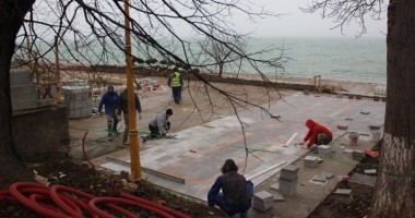 Cum arată faleza Cazinoului, la un an  de la începerea lucrărilor de reabilitare - 4