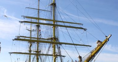GALERIE FOTO. Nava-şcoală “Mircea” a revenit în port, după stagiul de practică cu studenţii Academiei Navale - 5