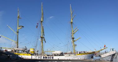 GALERIE FOTO. Nava-şcoală “Mircea” a revenit în port, după stagiul de practică cu studenţii Academiei Navale - 3