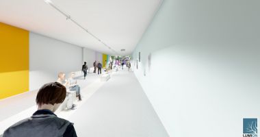 Pasajul de la Gară, transformat în galerie de artă - 3