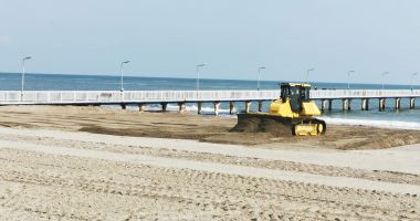 GALERIE FOTO. Lucrări pe plajele de pe litoral. A început pregătirea pentru vara anului 2022 - 3