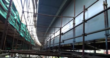 GALERIE FOTO. Imagini inedite cu lucrările de reabilitare a Podului Cernavodă - 3