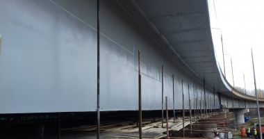 GALERIE FOTO. Imagini inedite cu lucrările de reabilitare a Podului Cernavodă - 4