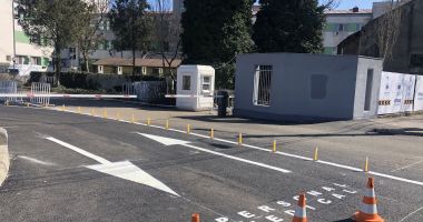 GALERIE FOTO. Cum arată acum intrarea la Spitalul de Boli Infecțioase Constanța, singura unitate care preia pacienții cu Covid-19 - 3