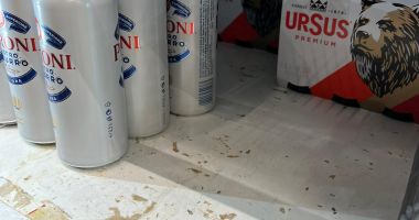 GALERIE VIDEO-FOTO. Mizerie de nedescris, descoperită de comisarii OPC în două supermarketuri din Constanţa - 4