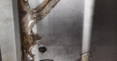 GALERIE VIDEO-FOTO. Mizerie de nedescris, descoperită de comisarii OPC în două supermarketuri din Constanţa - 7