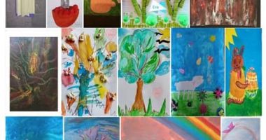 Stire din Cultură-Educație : Expoziție virtuală la Galeria "Virgil Coman". O fetiță de 4 anișori, cea mai mică artistă