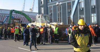 Gara Maritimă e "asediată" de macarale, tractoare și vole - 5