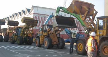Gara Maritimă e "asediată" de macarale, tractoare și vole - 11