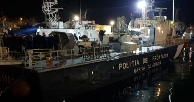 Misiune importantă pentru Nava MAI 1101 a Poliției de Frontieră Române, în Marea Egee