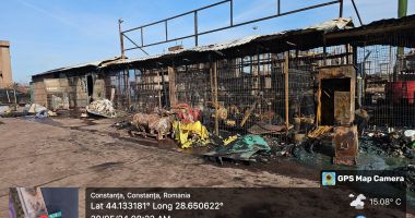 Amendă de 15.000 de lei dată de Garda de Mediu în urma incendiului din Portul Constanța - 2