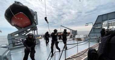 Stire din Eveniment : Exercițiu de anvergură al Poliției de Frontieră în Marea Neagră