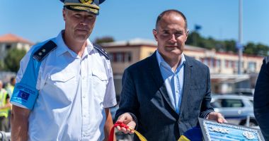 Vizită importantă la bordul navei Gărzii de Coastă, aflată în misiune în Grecia - 2