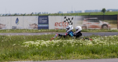 Pilotul George Onoaie, "vitezist" în etapa inaugurală a EKart’nG - 2